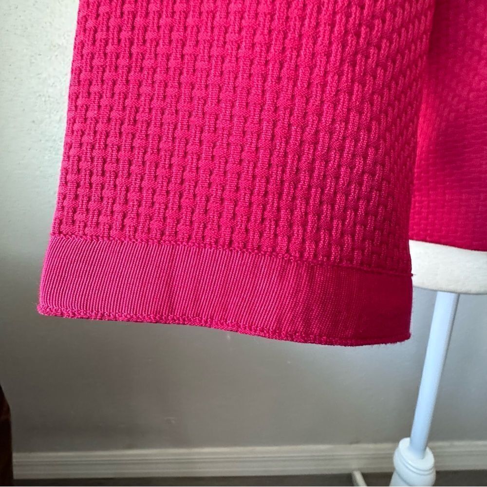 Suit Blazer Hot Pink Zip Up QVC Barbiecore Jacket - Picture 7 of 13